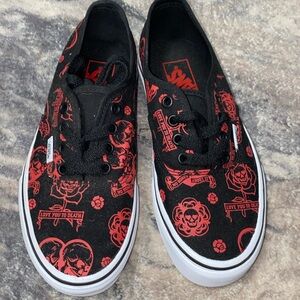 NWOT Vans - Love you to death edition